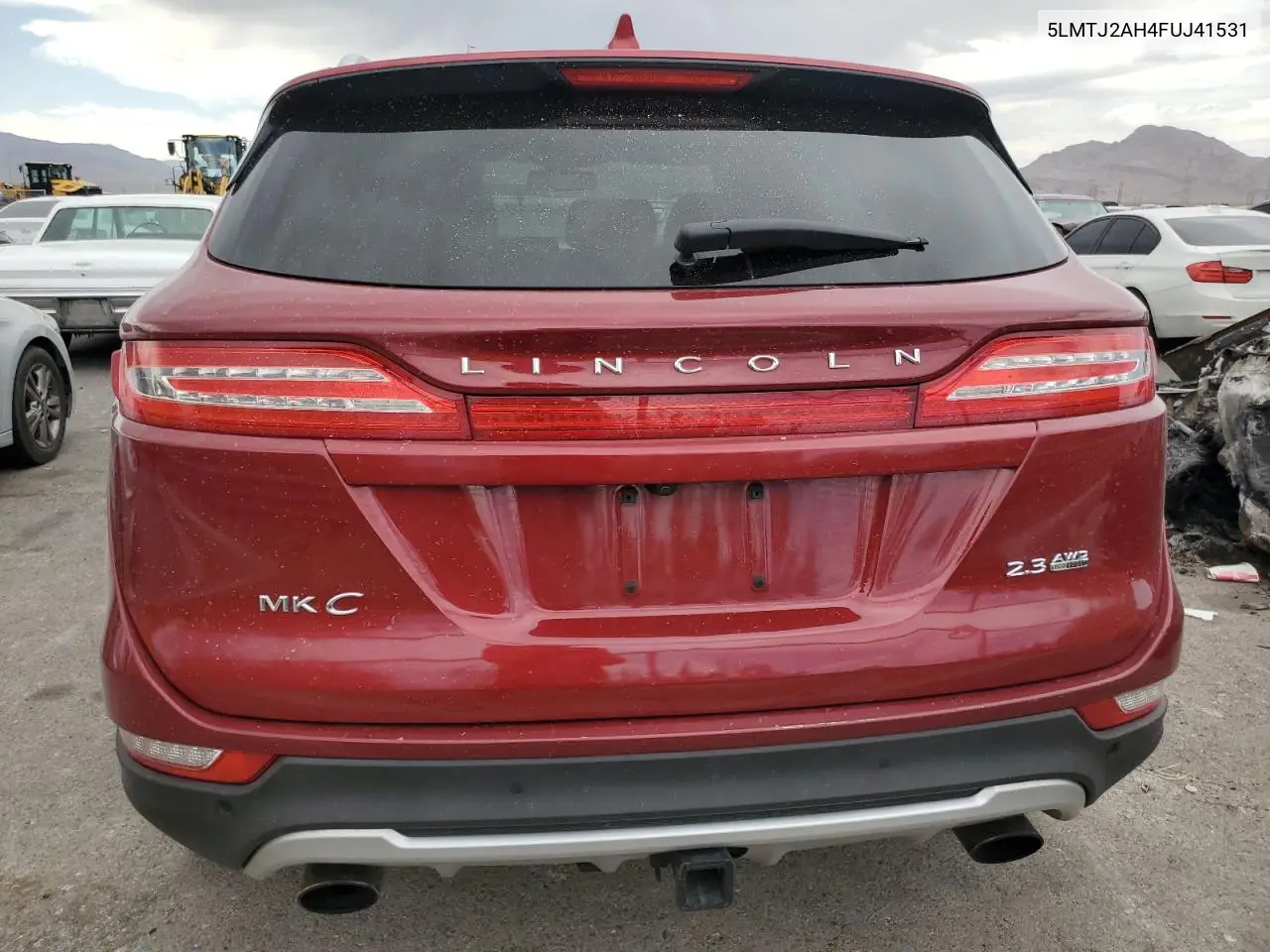 2015 Lincoln Mkc VIN: 5LMTJ2AH4FUJ41531 Lot: 63322795