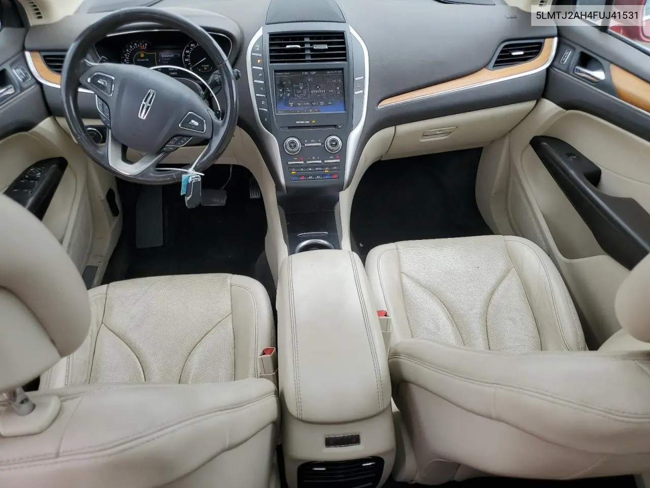 2015 Lincoln Mkc VIN: 5LMTJ2AH4FUJ41531 Lot: 63322795