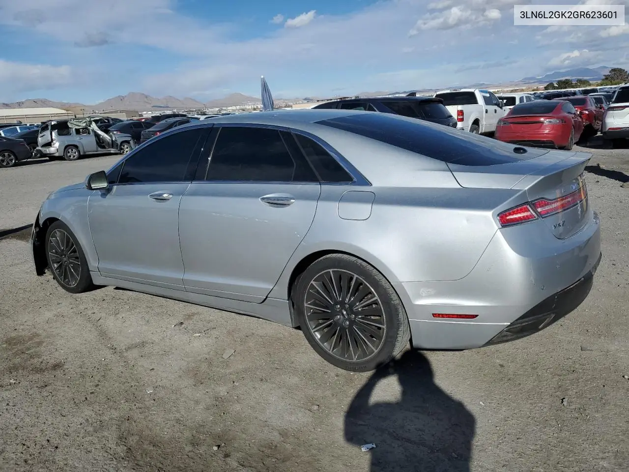 2016 Lincoln Mkz VIN: 3LN6L2GK2GR623601 Lot: 43823305