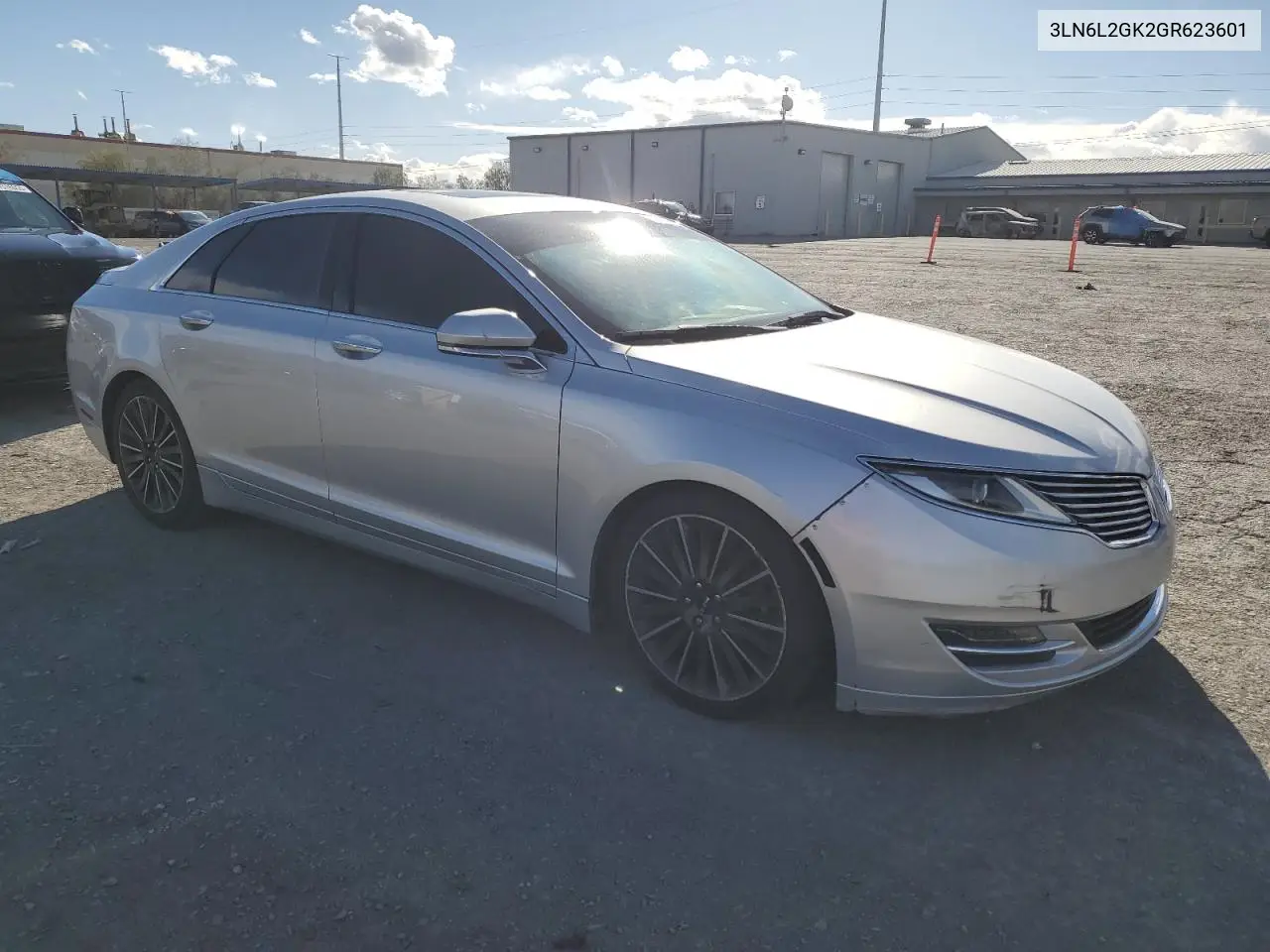 2016 Lincoln Mkz VIN: 3LN6L2GK2GR623601 Lot: 43823305