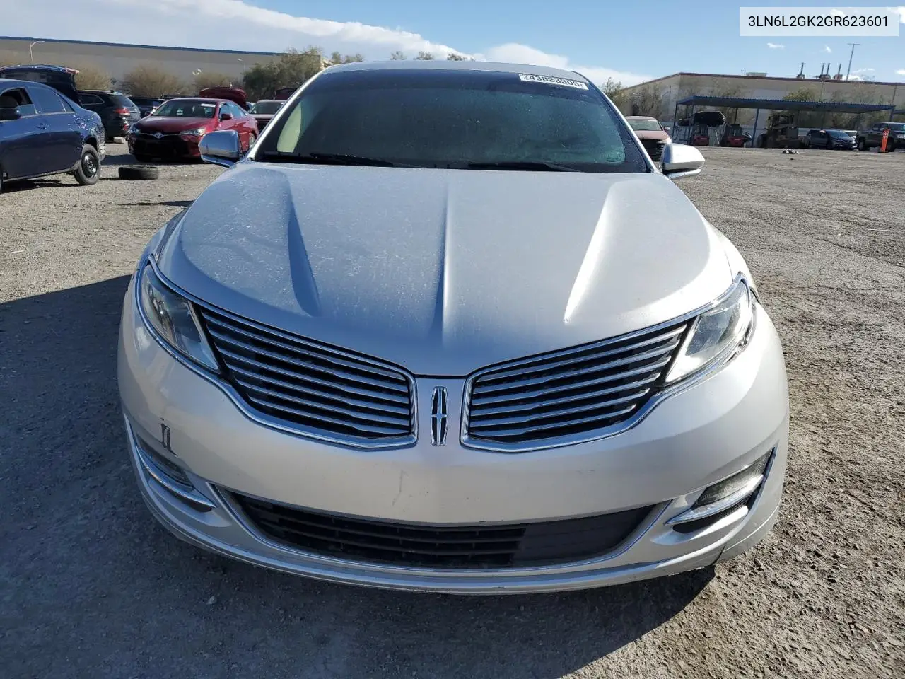 2016 Lincoln Mkz VIN: 3LN6L2GK2GR623601 Lot: 43823305
