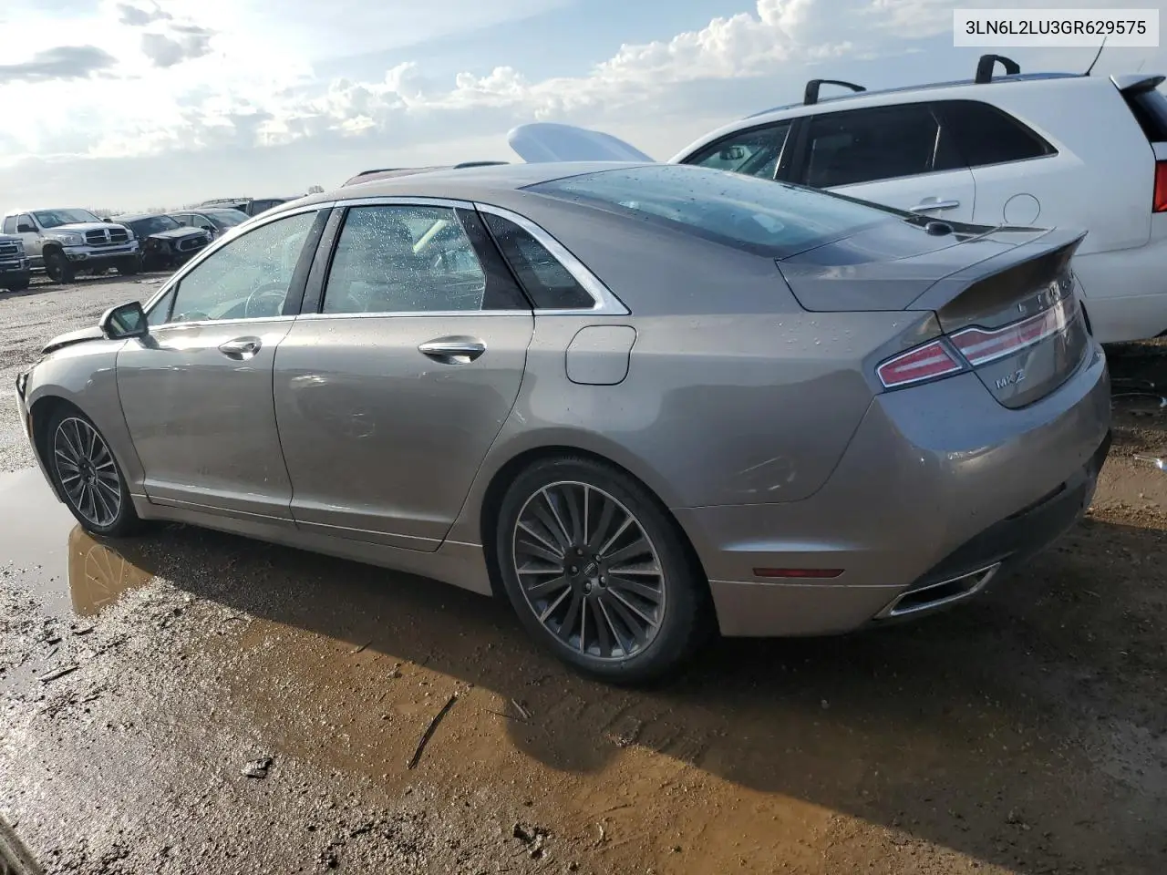 2016 Lincoln Mkz Hybrid VIN: 3LN6L2LU3GR629575 Lot: 48413845