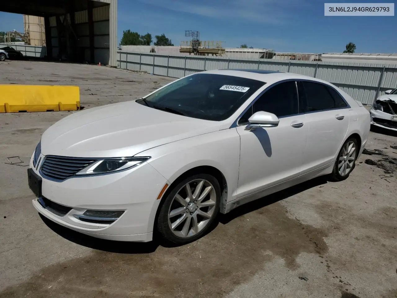 2016 Lincoln Mkz VIN: 3LN6L2J94GR629793 Lot: 56545425