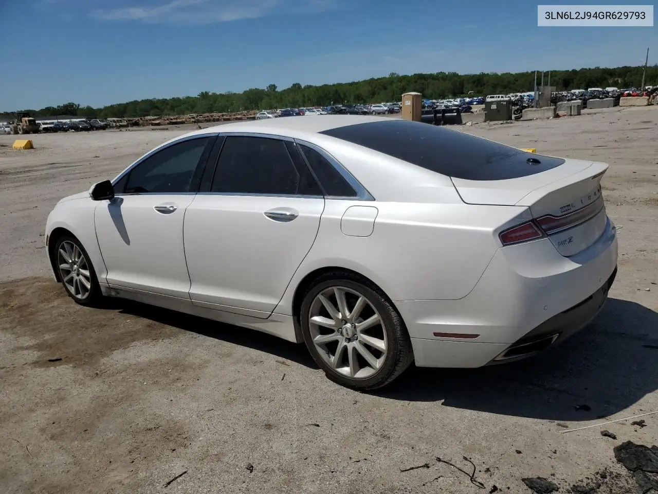 2016 Lincoln Mkz VIN: 3LN6L2J94GR629793 Lot: 56545425