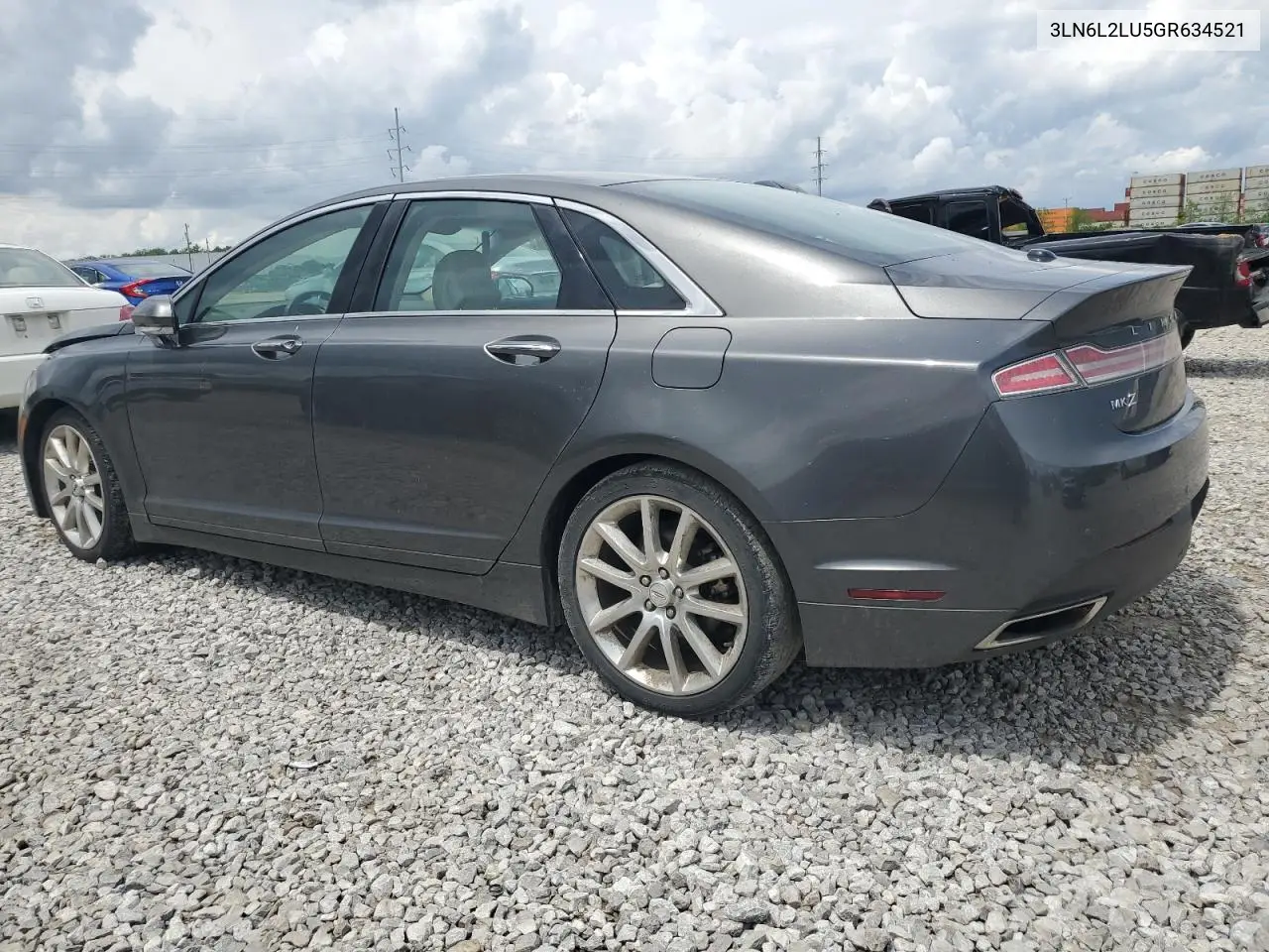 3ln6l2lu5gr634521 3LN6L2LU5GR634521 2016 Lincoln Mkz Hybrid