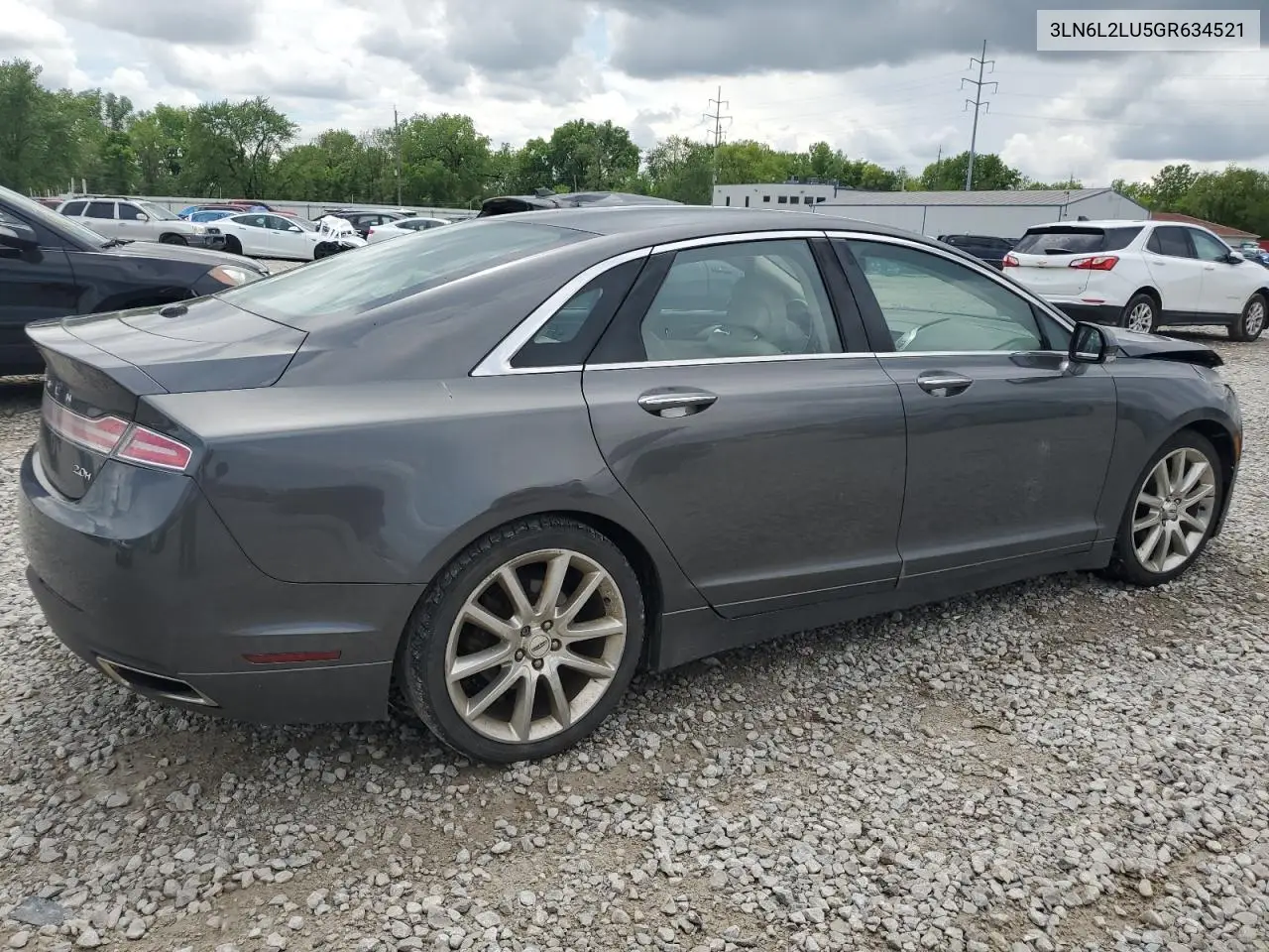 3ln6l2lu5gr634521 3LN6L2LU5GR634521 2016 Lincoln Mkz Hybrid