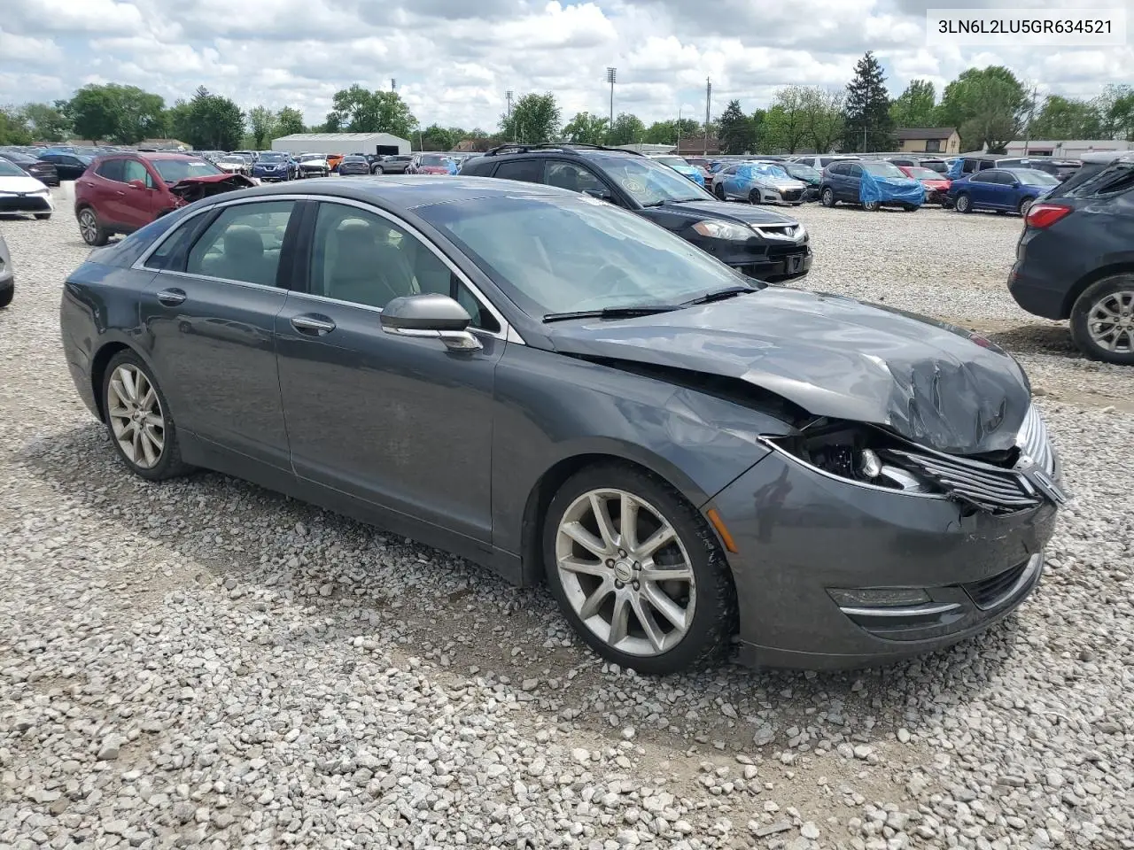 3ln6l2lu5gr634521 3LN6L2LU5GR634521 2016 Lincoln Mkz Hybrid