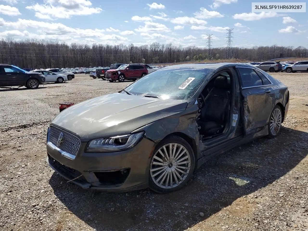 2017 Lincoln Mkz Reserve VIN: 3LN6L5F91HR639287 Lot: 48975645