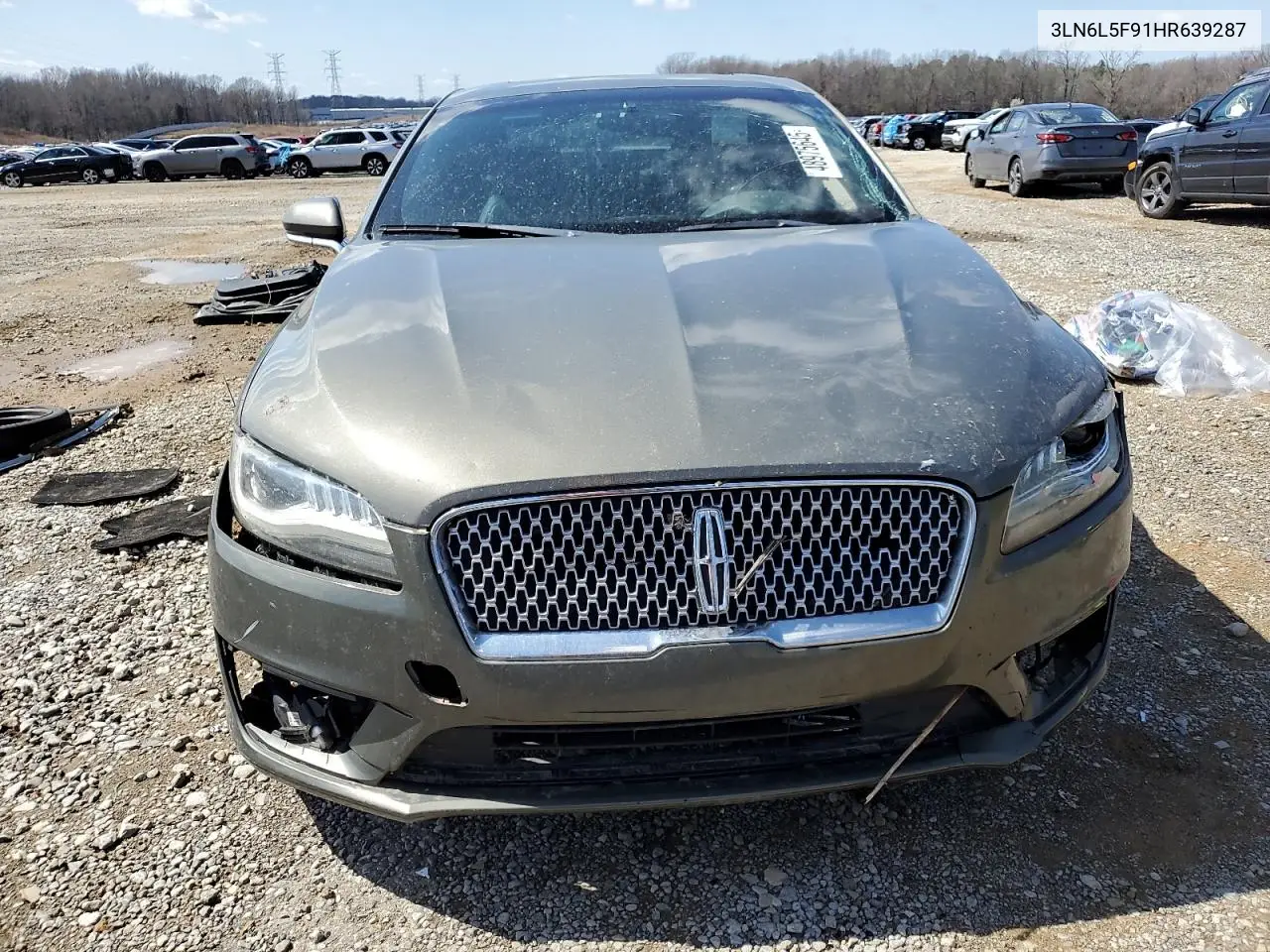 2017 Lincoln Mkz Reserve VIN: 3LN6L5F91HR639287 Lot: 48975645