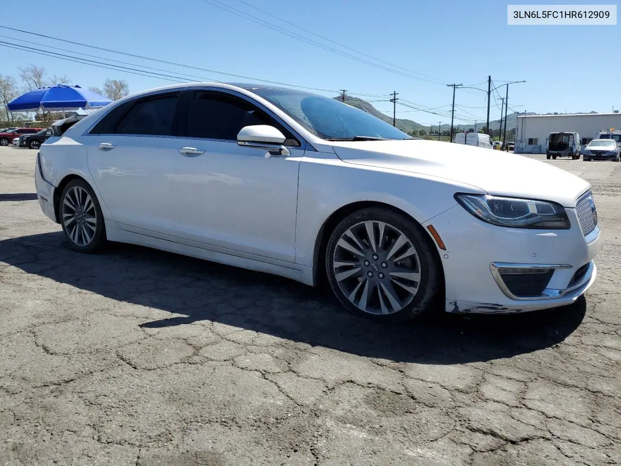 2017 Lincoln Mkz Reserve VIN: 3LN6L5FC1HR612909 Lot: 50379995