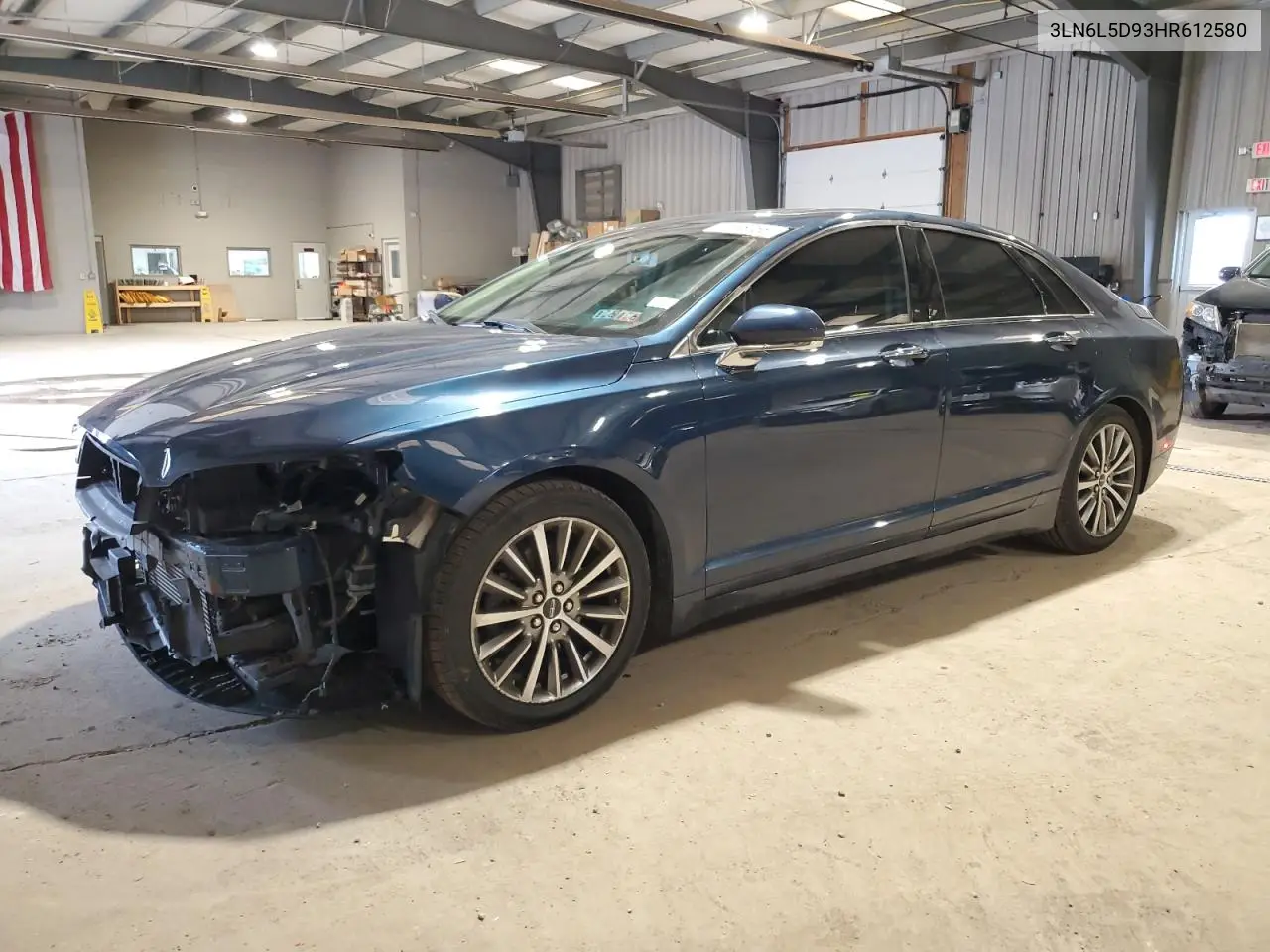 2017 Lincoln Mkz Select VIN: 3LN6L5D93HR612580 Lot: 51898055