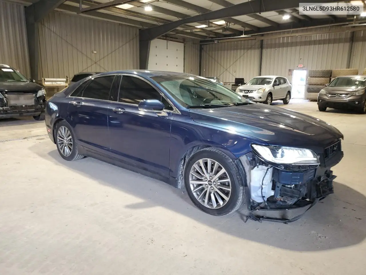 2017 Lincoln Mkz Select VIN: 3LN6L5D93HR612580 Lot: 51898055