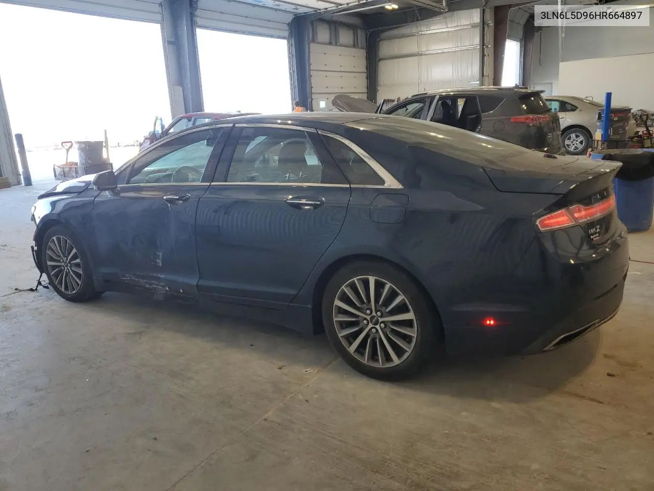 2017 Lincoln Mkz Select VIN: 3LN6L5D96HR664897 Lot: 56030825
