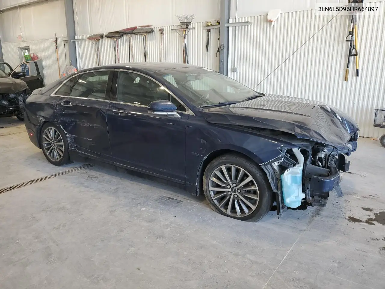 2017 Lincoln Mkz Select VIN: 3LN6L5D96HR664897 Lot: 56030825