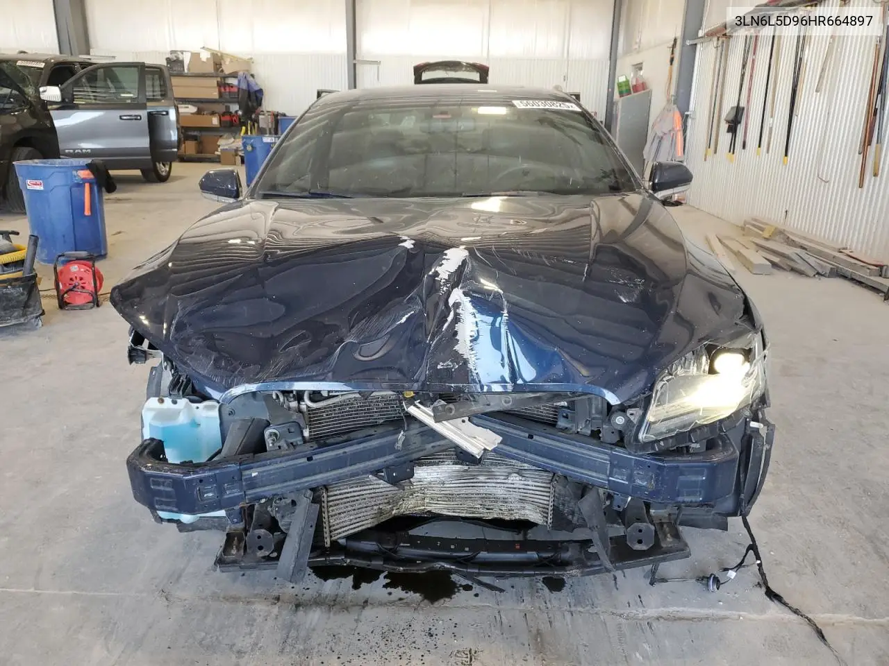 2017 Lincoln Mkz Select VIN: 3LN6L5D96HR664897 Lot: 56030825
