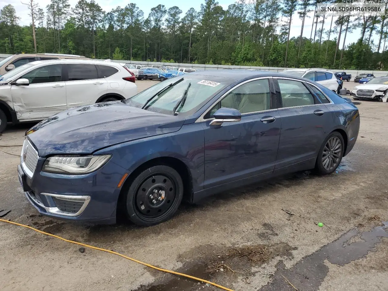 2017 Lincoln Mkz Select VIN: 3LN6L5D96HR619586 Lot: 56116415