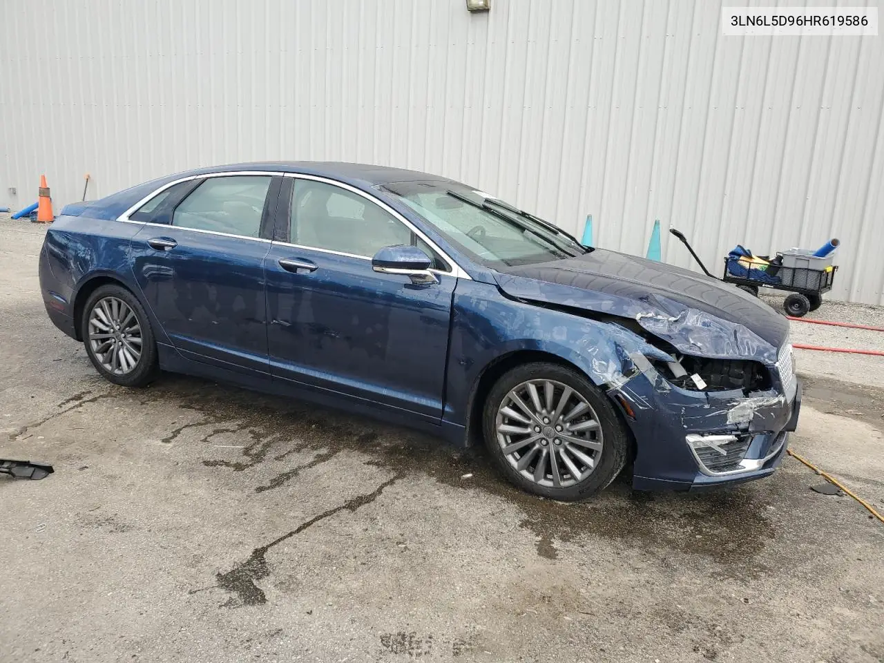 2017 Lincoln Mkz Select VIN: 3LN6L5D96HR619586 Lot: 56116415