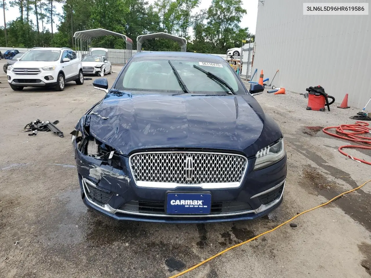 2017 Lincoln Mkz Select VIN: 3LN6L5D96HR619586 Lot: 56116415