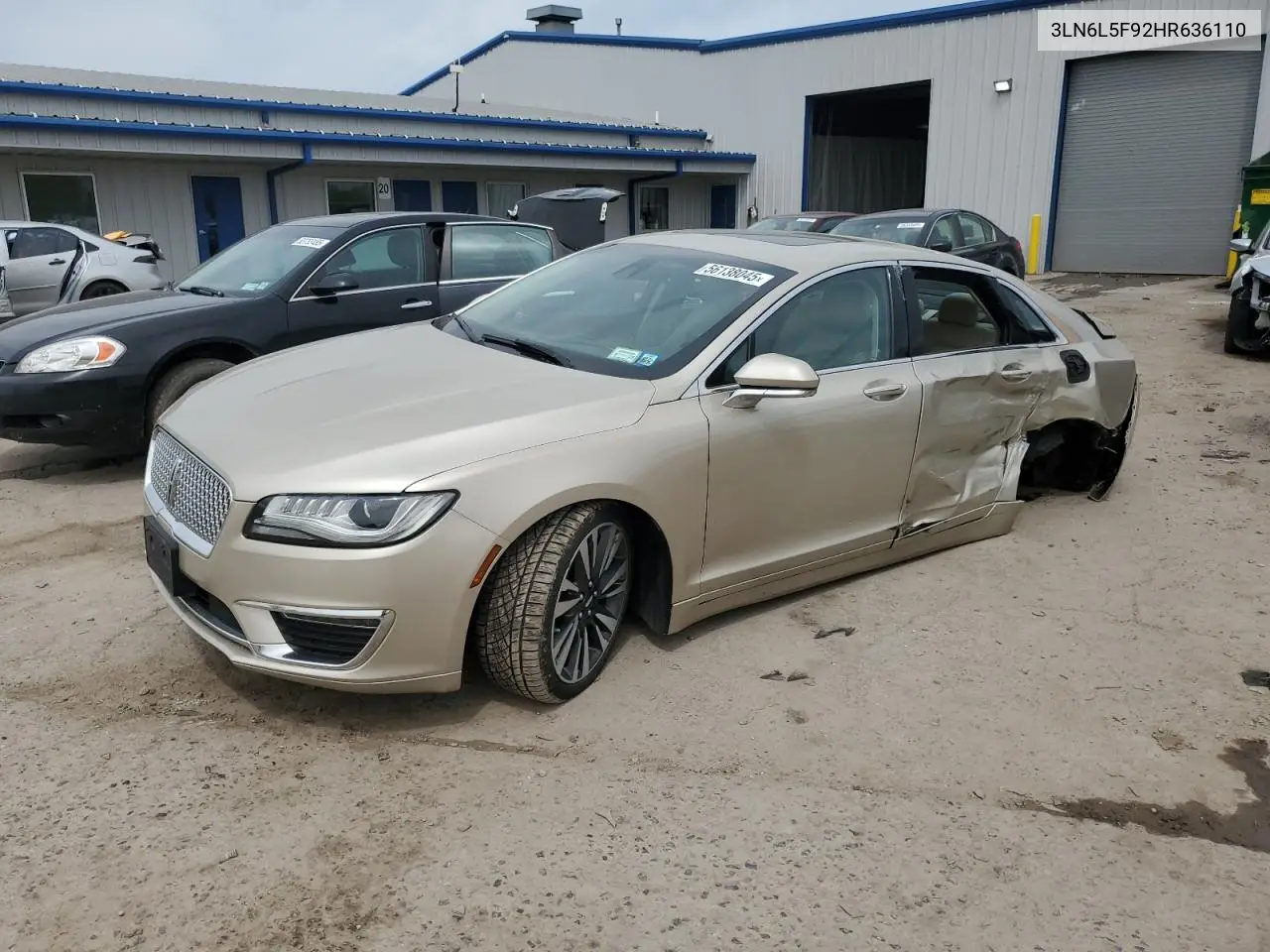 2017 Lincoln Mkz Reserve VIN: 3LN6L5F92HR636110 Lot: 56138045
