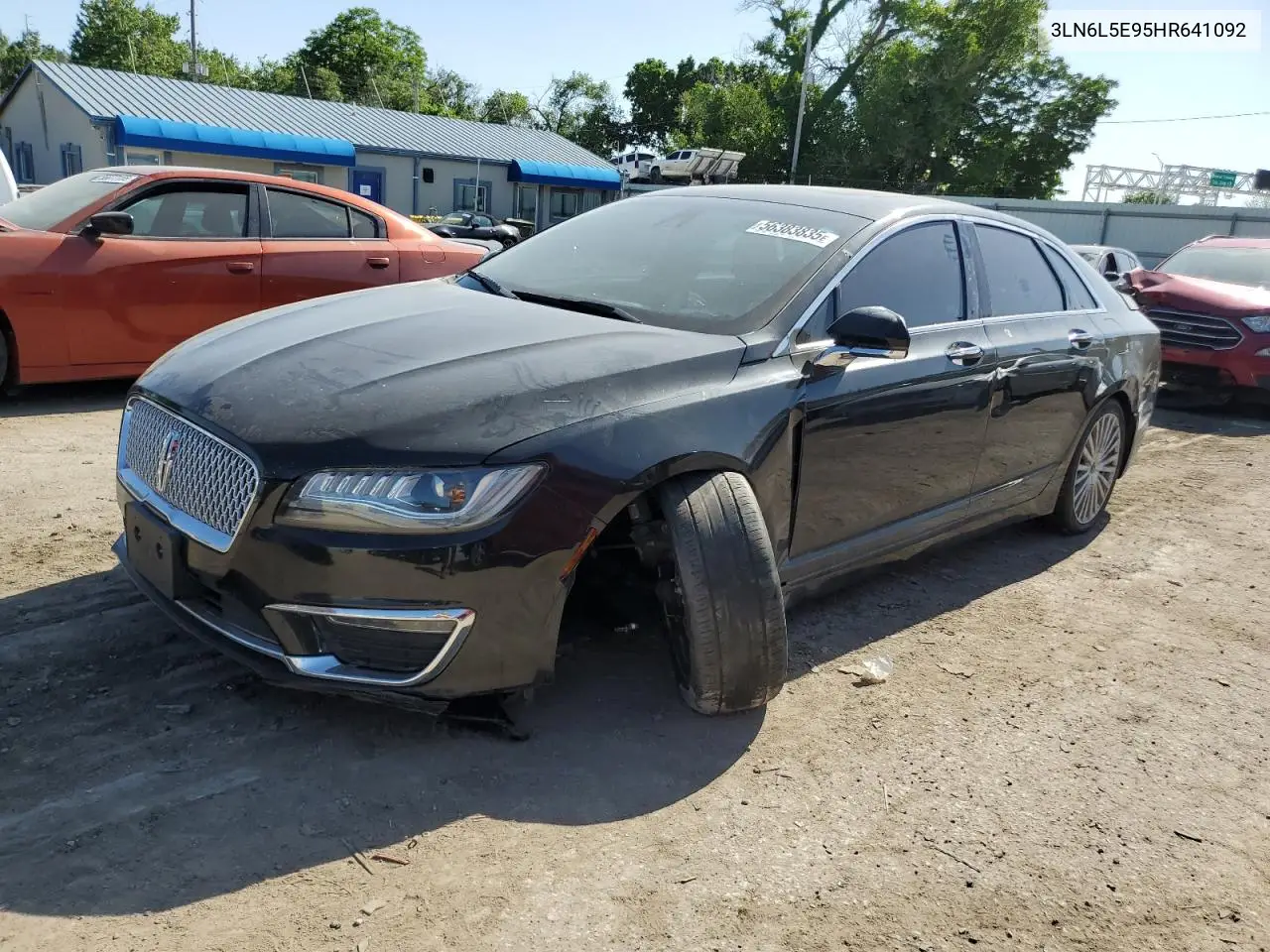 2017 Lincoln Mkz Reserve VIN: 3LN6L5E95HR641092 Lot: 56383835