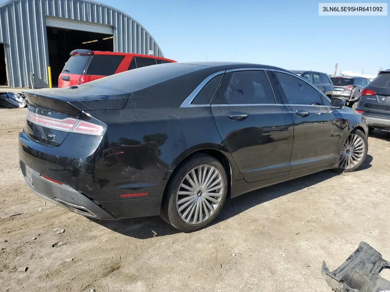 2017 Lincoln Mkz Reserve VIN: 3LN6L5E95HR641092 Lot: 56383835