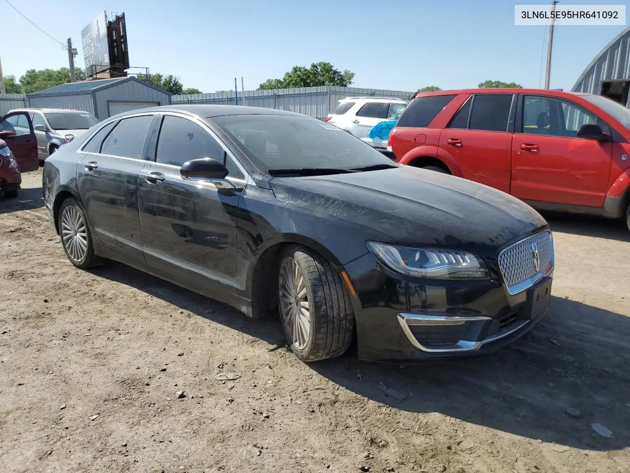 2017 Lincoln Mkz Reserve VIN: 3LN6L5E95HR641092 Lot: 56383835