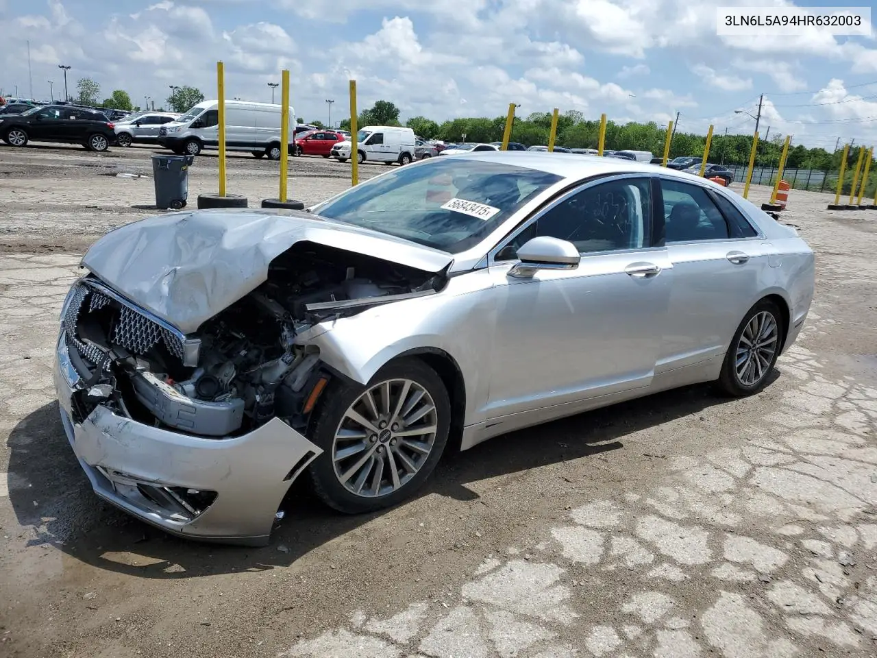 2017 Lincoln Mkz Premiere VIN: 3LN6L5A94HR632003 Lot: 56843415