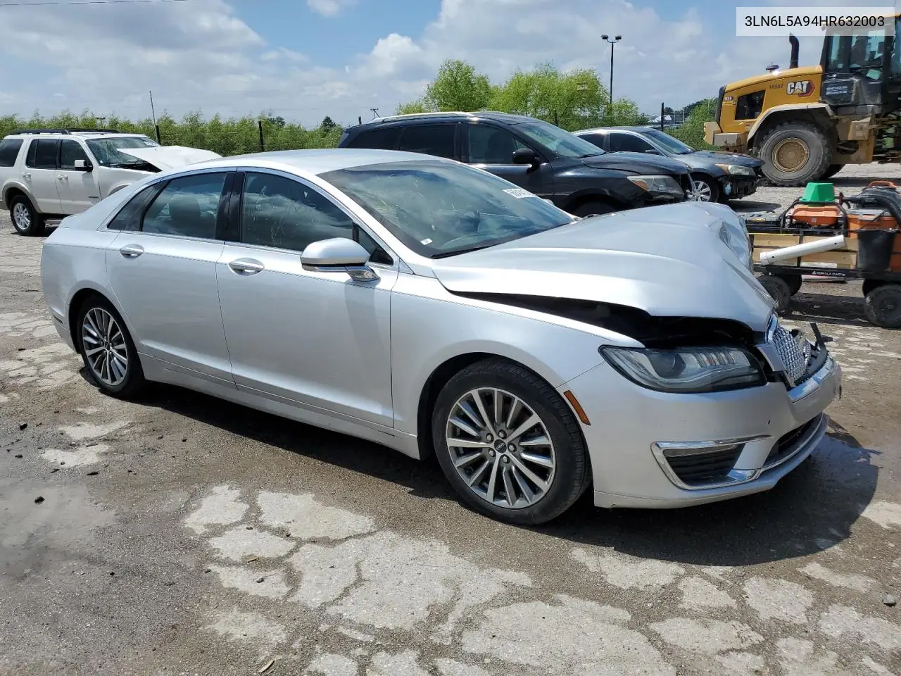 2017 Lincoln Mkz Premiere VIN: 3LN6L5A94HR632003 Lot: 56843415