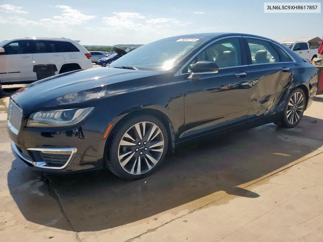2017 Lincoln Mkz Select VIN: 3LN6L5C9XHR617857 Lot: 56862215