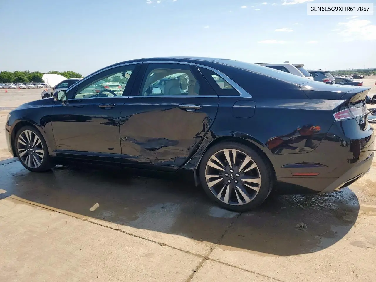 2017 Lincoln Mkz Select VIN: 3LN6L5C9XHR617857 Lot: 56862215