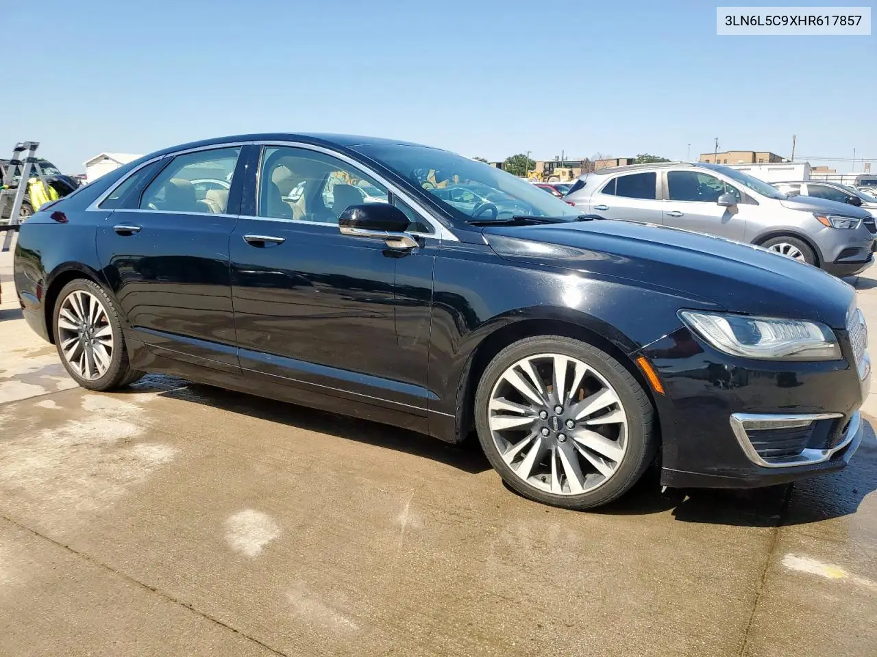 2017 Lincoln Mkz Select VIN: 3LN6L5C9XHR617857 Lot: 56862215