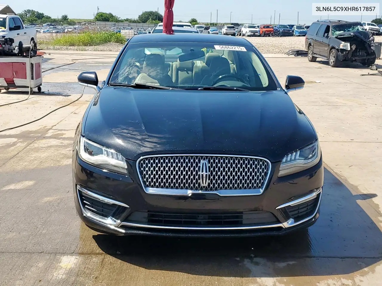2017 Lincoln Mkz Select VIN: 3LN6L5C9XHR617857 Lot: 56862215