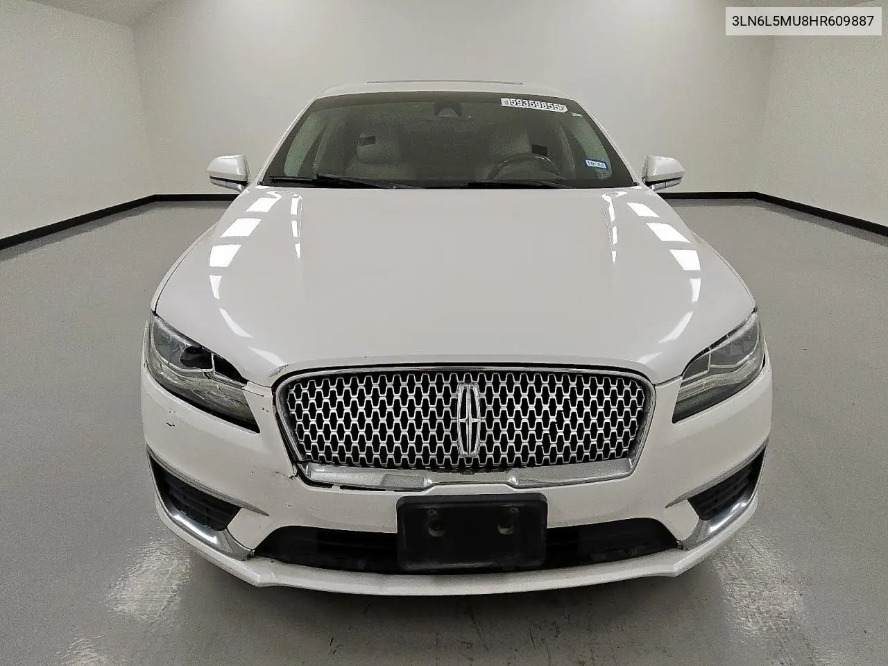 2017 Lincoln Mkz Hybrid Reserve VIN: 3LN6L5MU8HR609887 Lot: 59359855