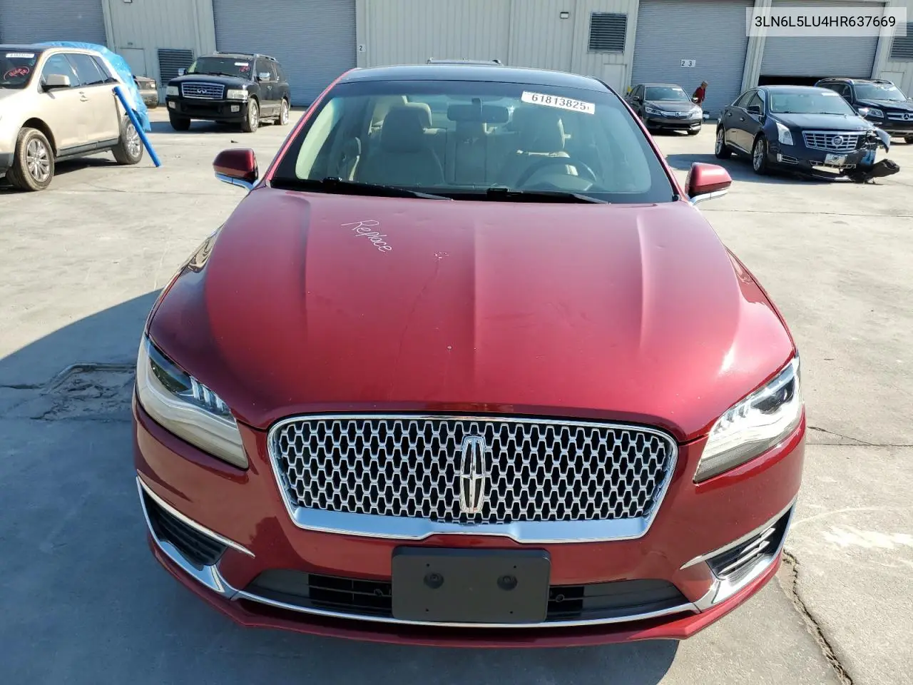 2017 Lincoln Mkz Hybrid Select VIN: 3LN6L5LU4HR637669 Lot: 61813825