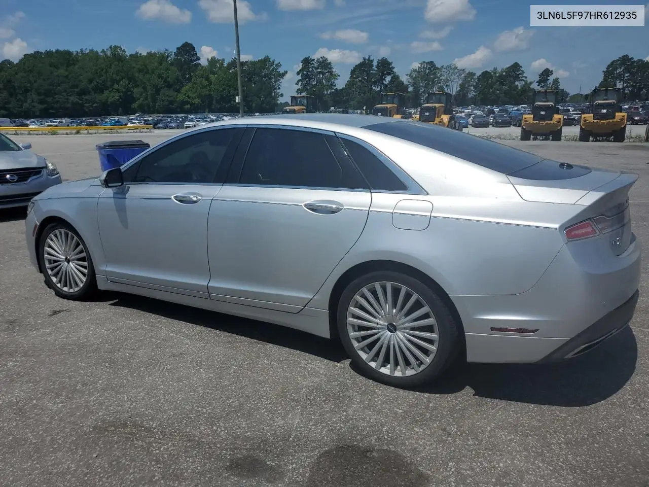 2017 Lincoln Mkz Reserve VIN: 3LN6L5F97HR612935 Lot: 62072515