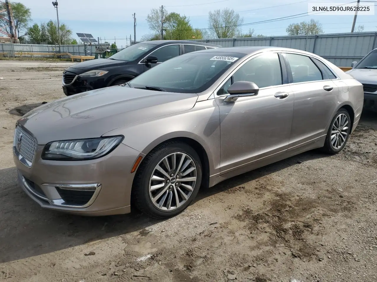 2018 Lincoln Mkz Select VIN: 3LN6L5D90JR628225 Lot: 54855245