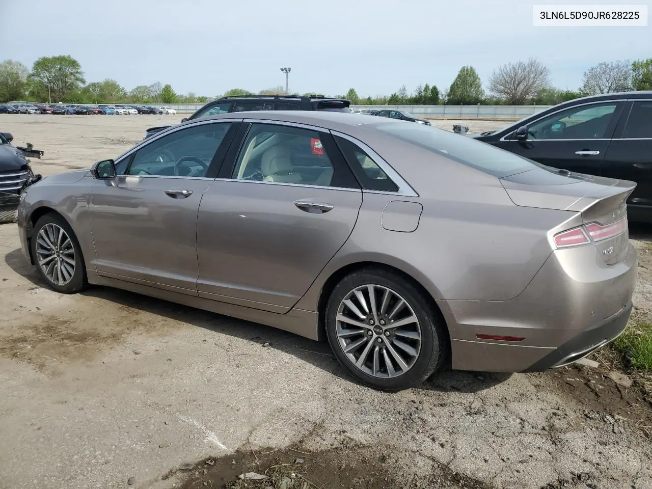 2018 Lincoln Mkz Select VIN: 3LN6L5D90JR628225 Lot: 54855245