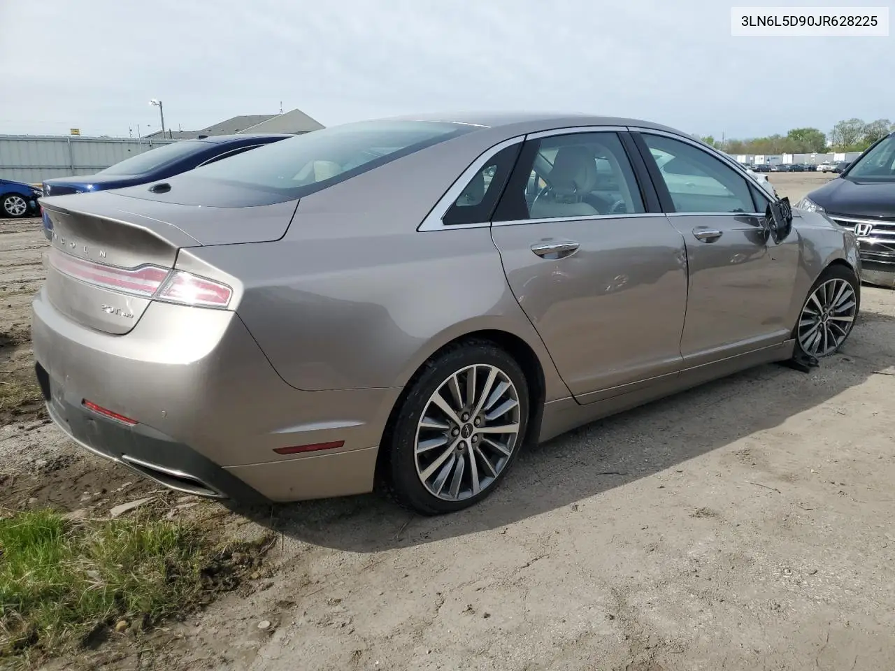 2018 Lincoln Mkz Select VIN: 3LN6L5D90JR628225 Lot: 54855245
