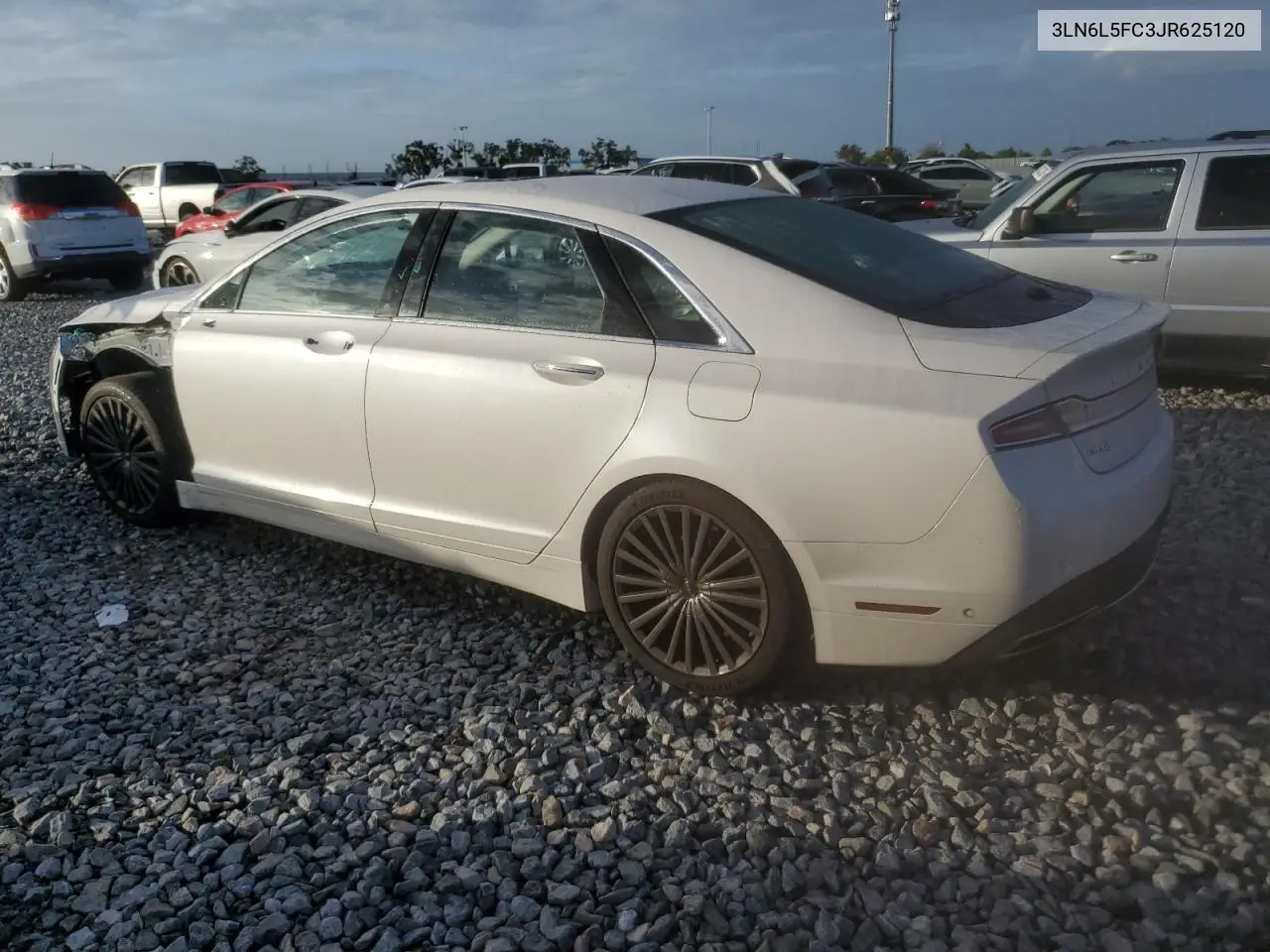 2018 Lincoln Mkz Reserve VIN: 3LN6L5FC3JR625120 Lot: 62699255