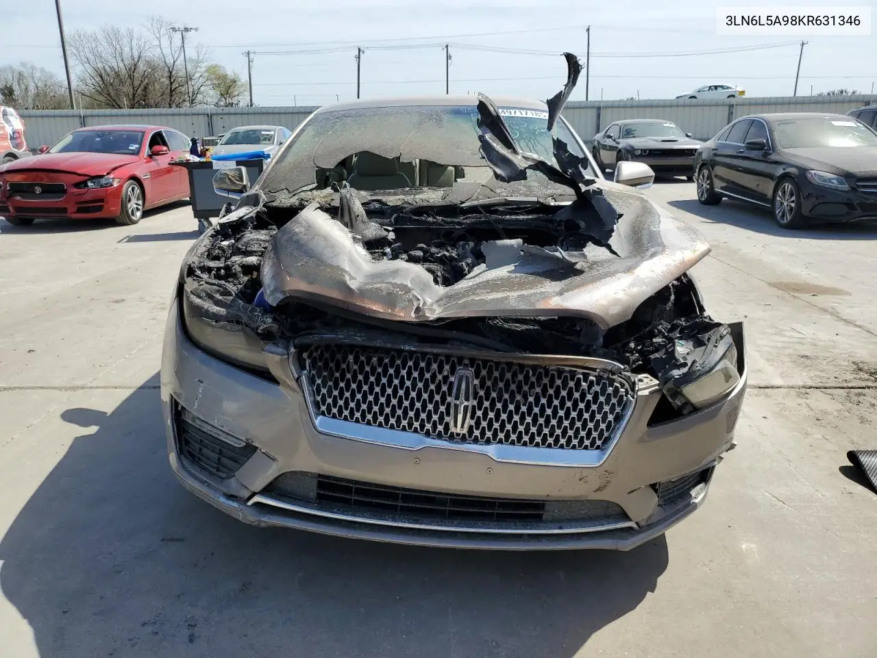 2019 Lincoln Mkz VIN: 3LN6L5A98KR631346 Lot: 49717185