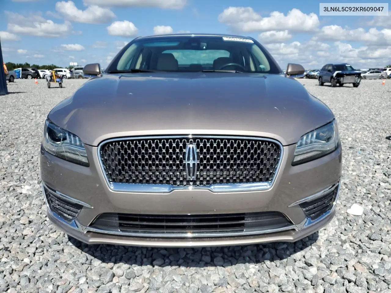 2019 Lincoln Mkz Reserve I VIN: 3LN6L5C92KR609047 Lot: 56913905