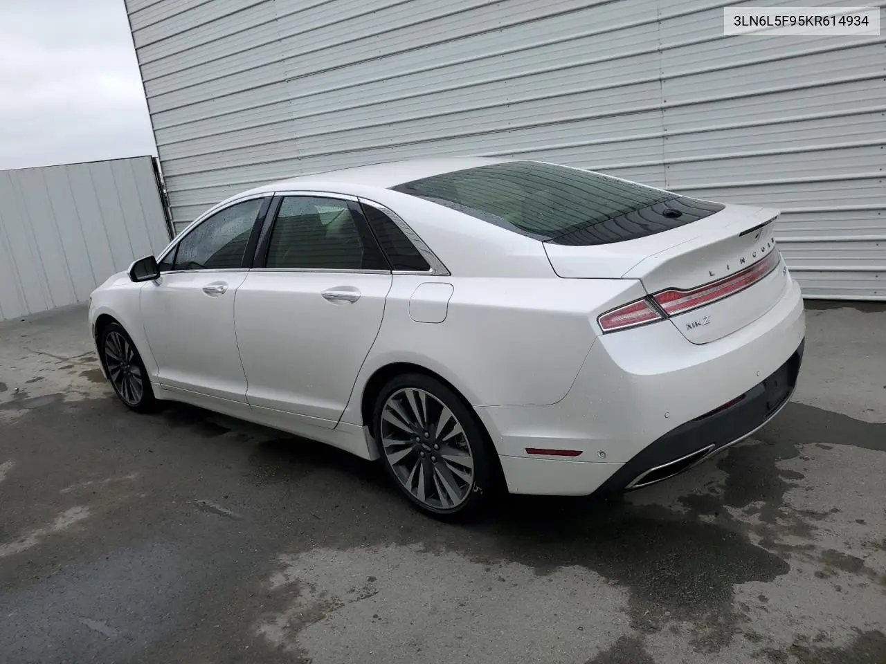 2019 Lincoln Mkz Reserve Ii VIN: 3LN6L5F95KR614934 Lot: 59098855