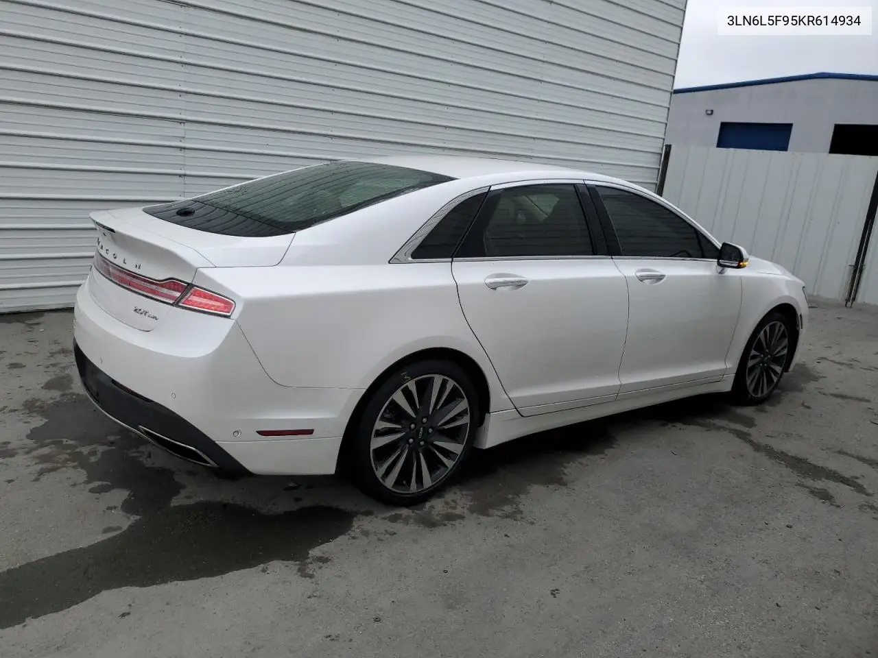 2019 Lincoln Mkz Reserve Ii VIN: 3LN6L5F95KR614934 Lot: 59098855