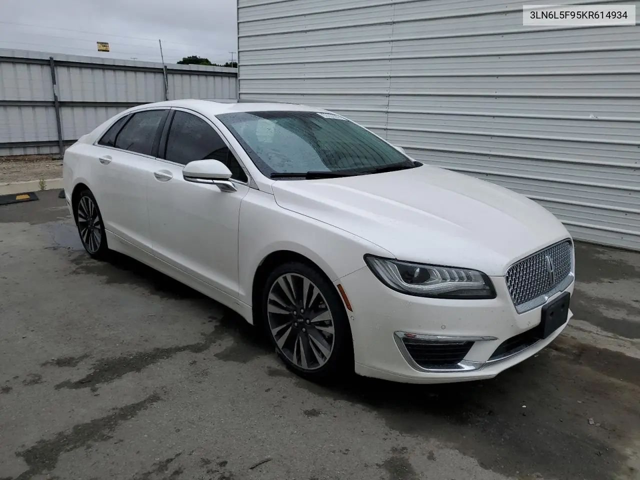 2019 Lincoln Mkz Reserve Ii VIN: 3LN6L5F95KR614934 Lot: 59098855