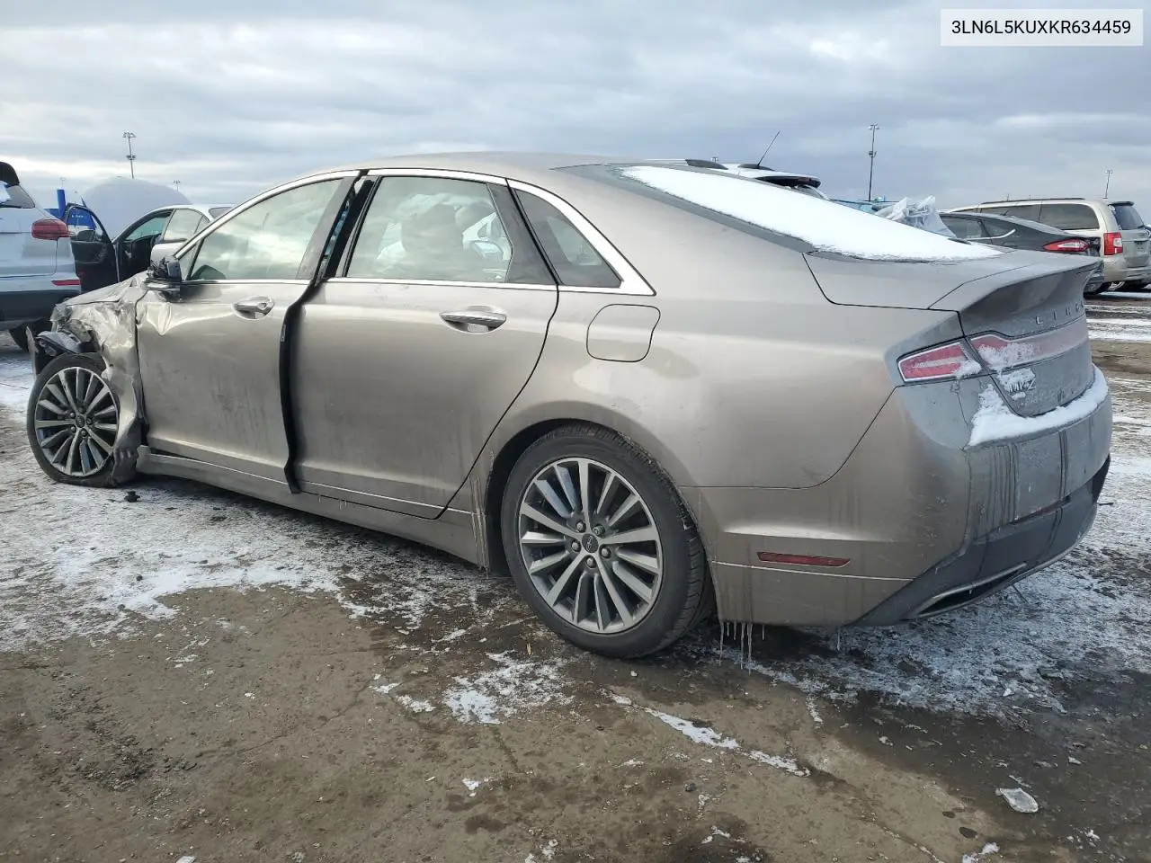 2019 Lincoln Mkz VIN: 3LN6L5KUXKR634459 Lot: 84611074