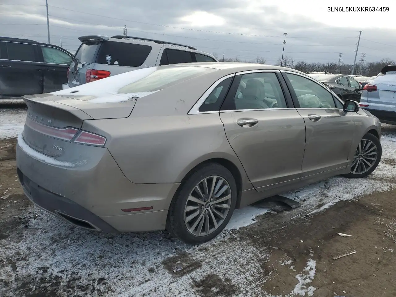 2019 Lincoln Mkz VIN: 3LN6L5KUXKR634459 Lot: 84611074