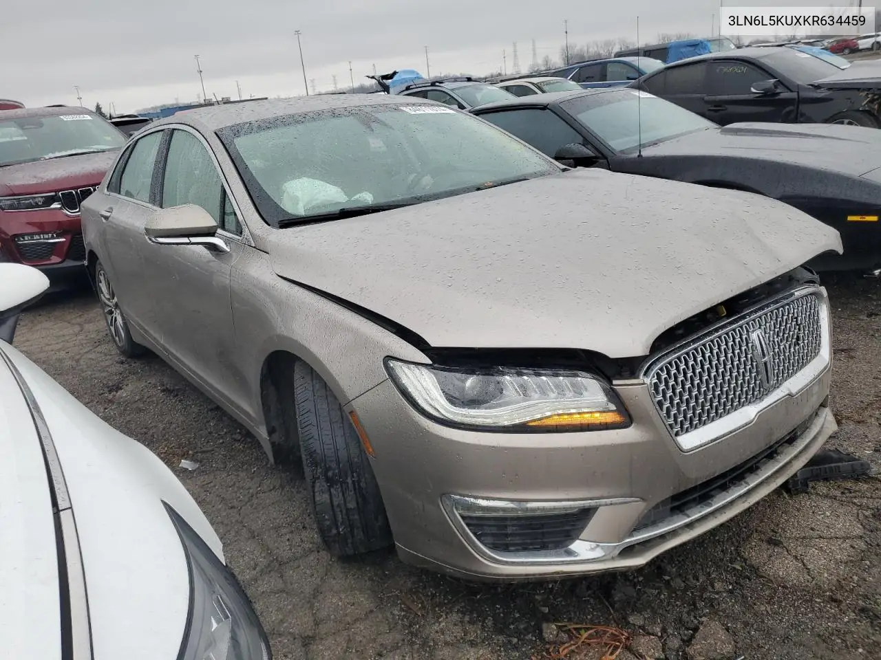 2019 Lincoln Mkz VIN: 3LN6L5KUXKR634459 Lot: 84611074