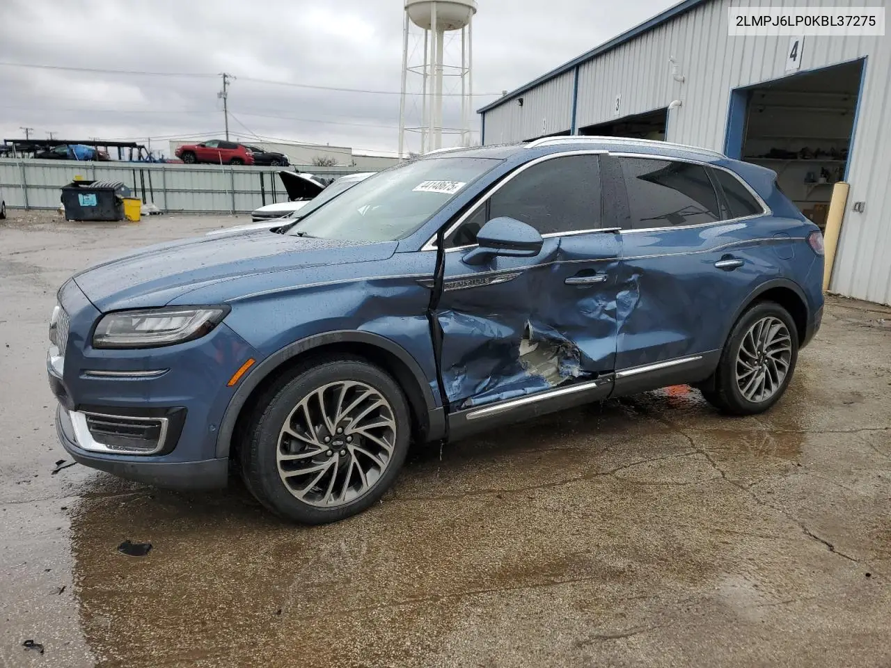 2019 Lincoln Nautilus Reserve VIN: 2LMPJ6LP0KBL37275 Lot: 44148675