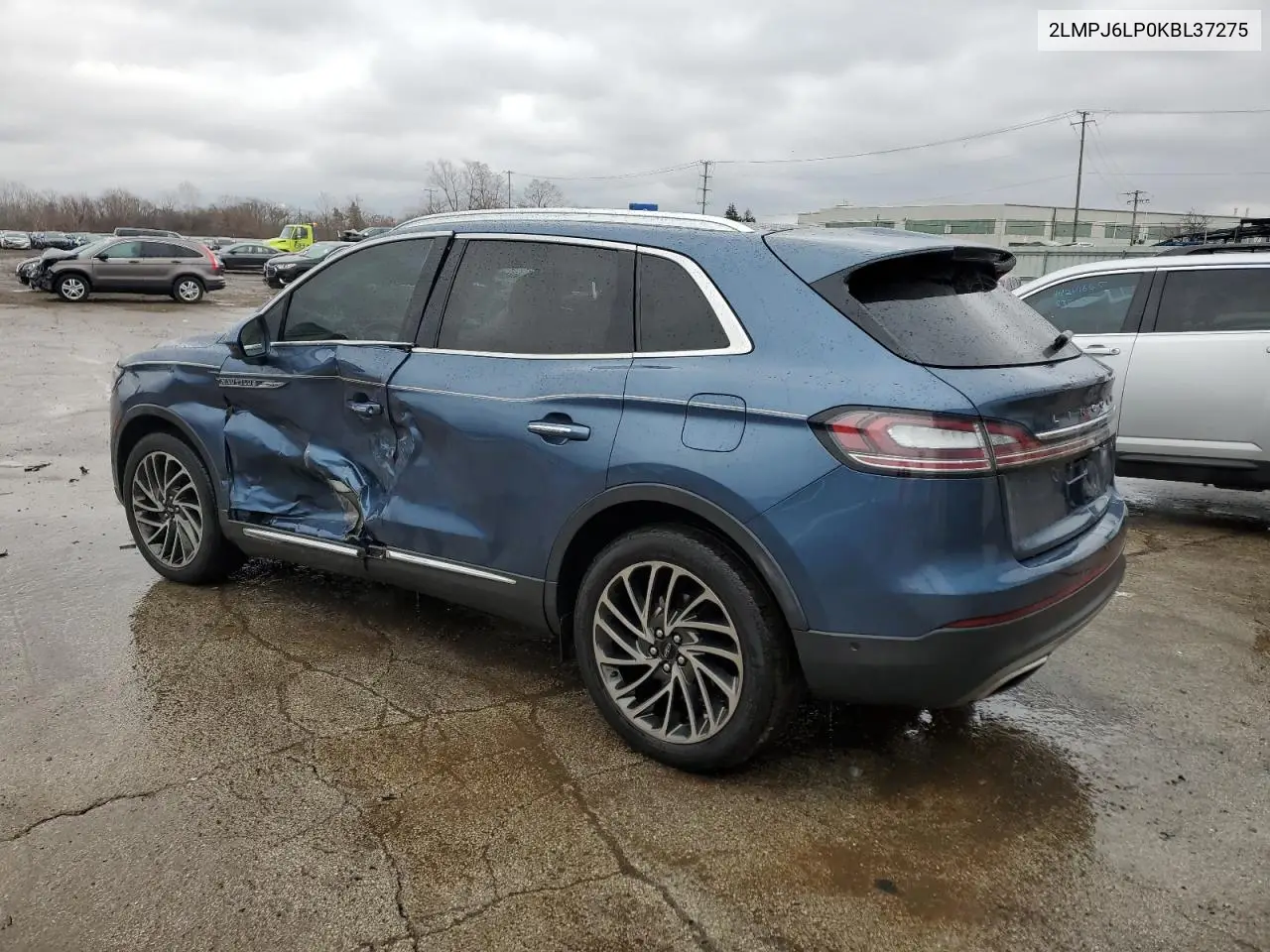 2019 Lincoln Nautilus Reserve VIN: 2LMPJ6LP0KBL37275 Lot: 44148675