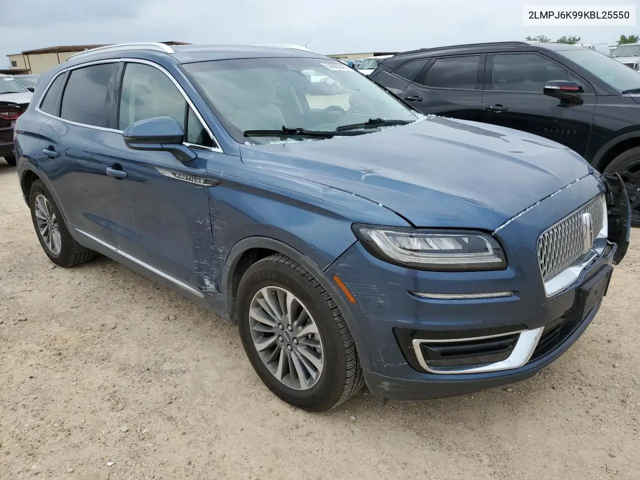 2019 Lincoln Nautilus Select VIN: 2LMPJ6K99KBL25550 Lot: 54683945